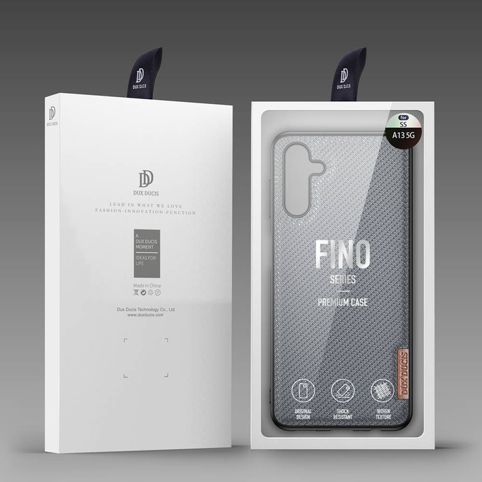 Dux Ducis Fino Hülle aus Nylonmaterial für Samsung Galaxy A13 5G blau
