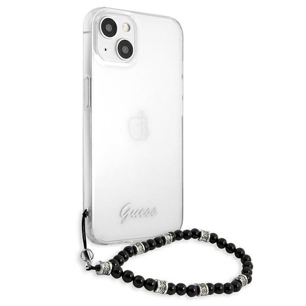 Case GUESS Apple iPhone 13 Mini Black Pearl Clear Hardcase