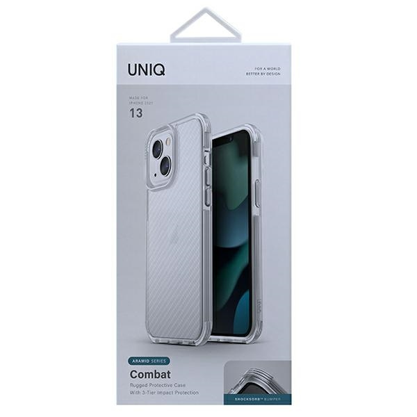Uniq case Combat iPhone 13 6.1 "aramid frost