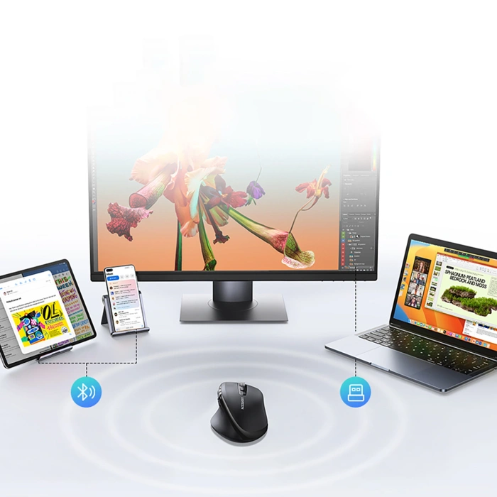 Maus Ugreen drahtlos optisch - schwarz