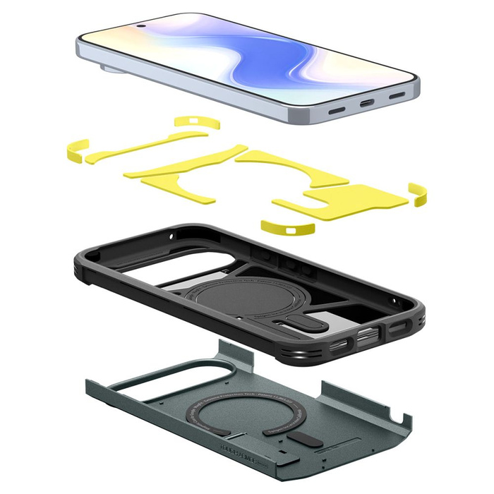 Spigen Tough Armor Mag MagSafe GOOGLE PIXEL 10 PRO XL ABYSS GRÜN