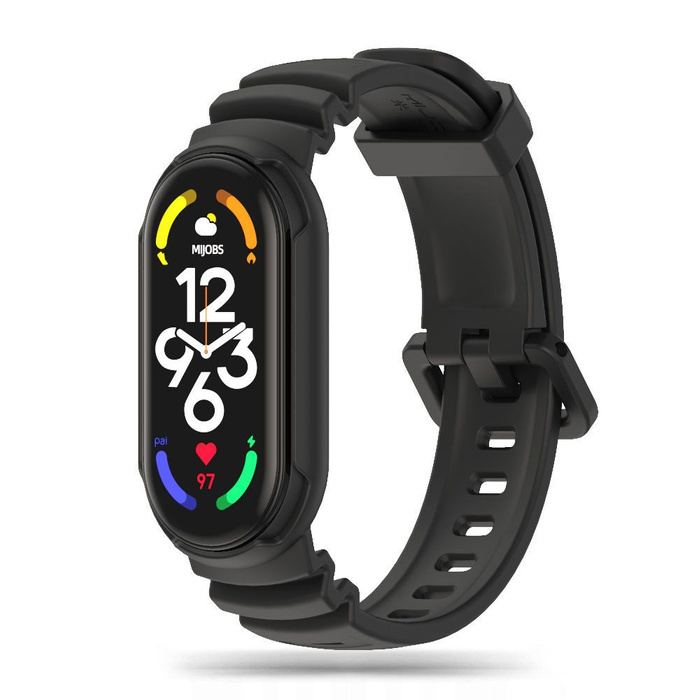 Strap Tech-protect Iconband Hybrid Xiaomi Mi Smart Band 5 / 6 / 6 Nfc / 7 Black