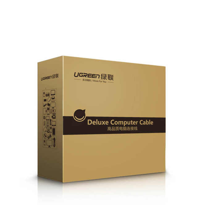 Prolunga attiva Ugreen USB-A (maschio) - USB-A (femmina) USB 2.0 480Mbps 15m nero (US121)