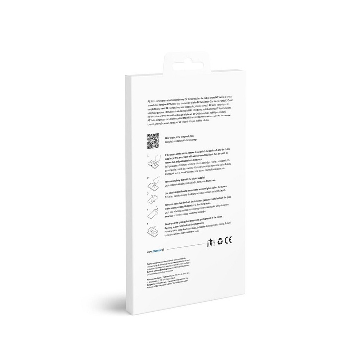 Szkło hartowane do iPhone 12 Pro Max 6,7" na tylny aparat Blue Star