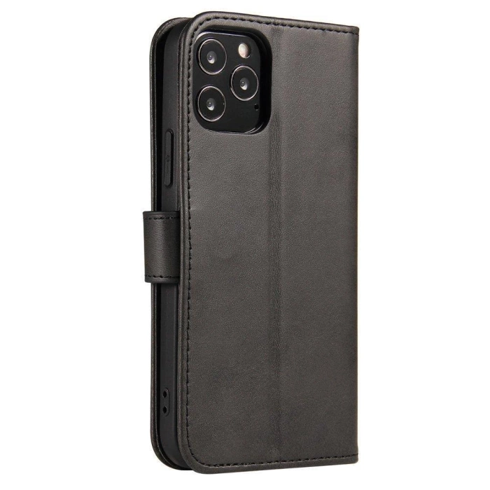 Magnet Case Housse élégante avec rabat et fonction de support pour Motorola Moto E32 noir