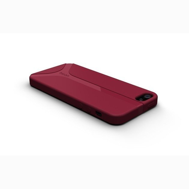 ETUI iPhone 5 5S SE BEON KEY Rosso Vendita