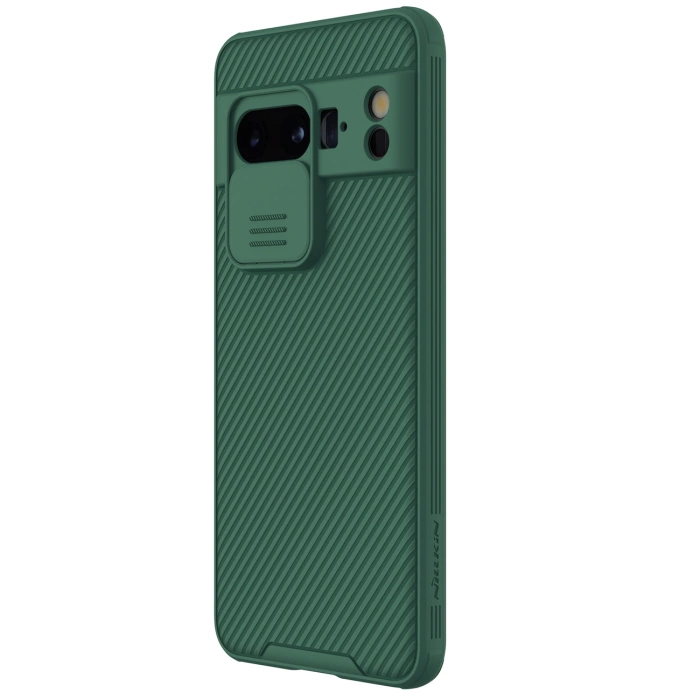 Etui z osłoną na aparat Nillkin CamShield Pro Case do Google Pixel 8 Pro - zielony