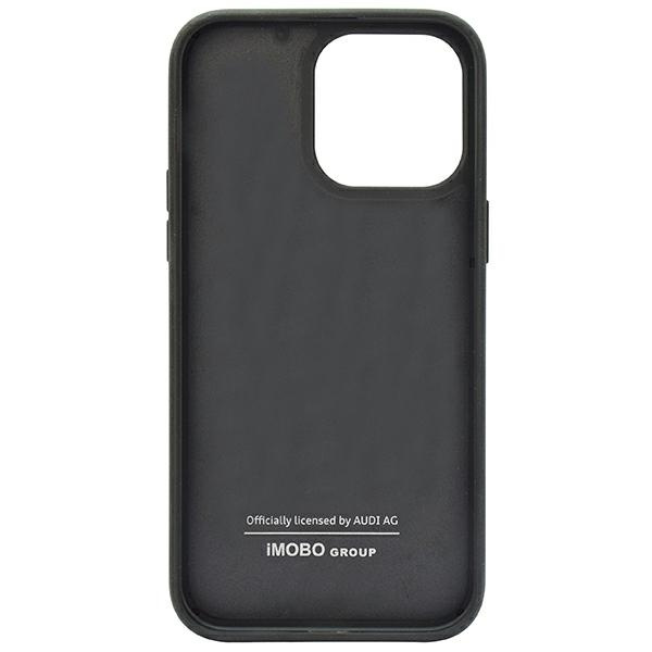 Audi Carbon Fiber Stripe iPhone 14 ProMax 6.7" czarny/black hardcase AUS-TPUPCIP14PM-R8/D1-BK