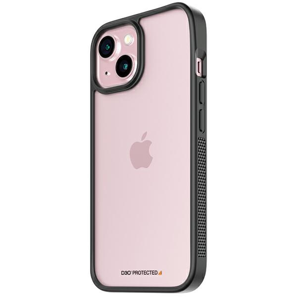 PanzerGlass ClearCase iPhone 15 6.1"D3O 2xMilitary grade czarny/black 1176