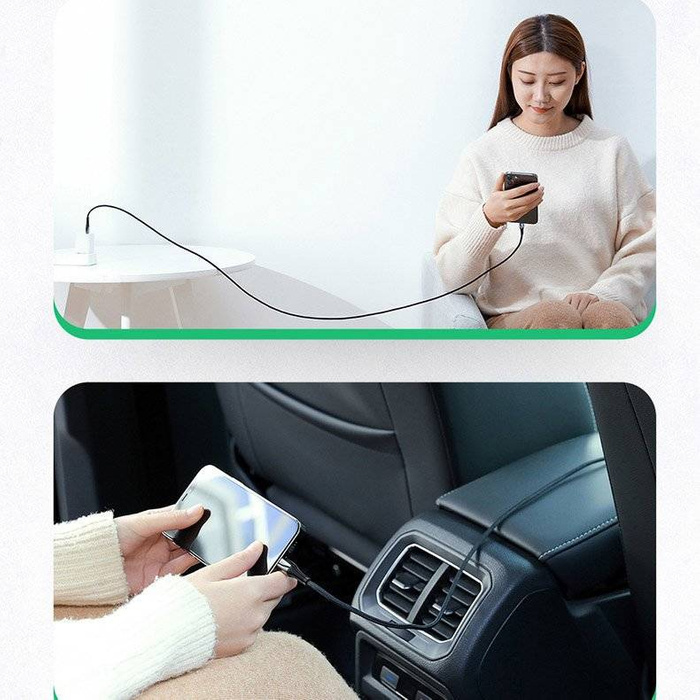 Joyroom USB Type C - Cavo Lightning Power Delivery 20W 2.4A 1.2m rosso (S-1224K2 Red)