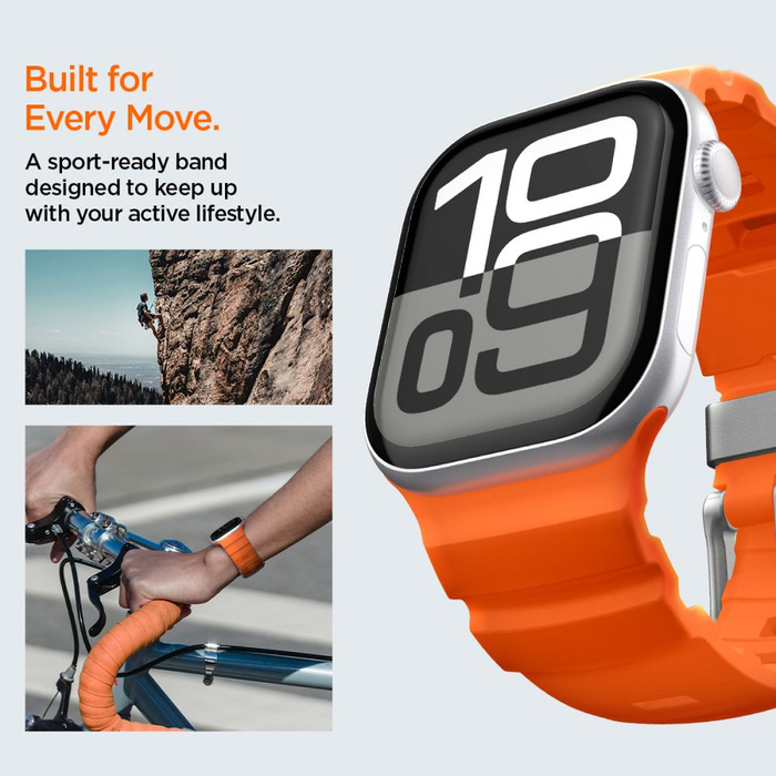 Spigen WBS2 BAND Apple Watch 8 / 9 / 10 / 11 / SE / ULTRA (44 / 45 / 46 / 49 MM) ORANGE