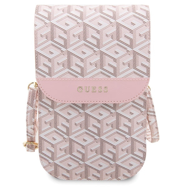 Guess Bolso GUWBHGCFSEP rosa/rosa GCube Stripe