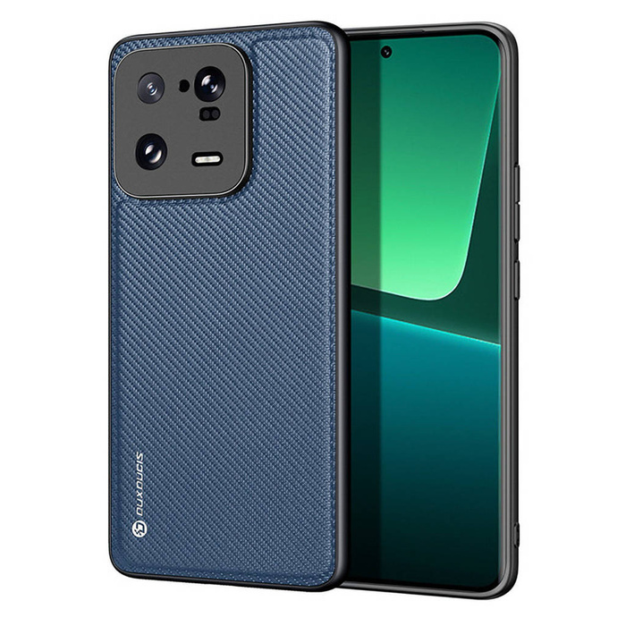 Obal Dux Ducis Fino obal pro Xiaomi 13 Pro kryt se silikonovým rámečkem modrý Case