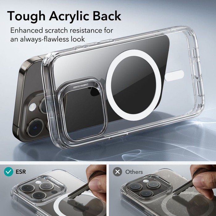 Obal Esr Ch Halolock MagSafe IPhone 15 Pro Max Clear Case