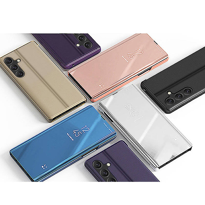 Kryt Clear View Case pro Samsung Galaxy A54 5G flipový kryt černý