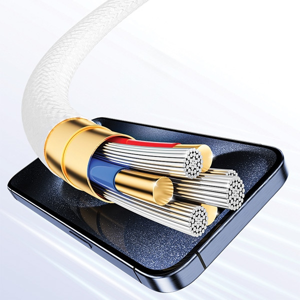 AWEI kabel CL-219T USB-C na USB-C 60W czarny/black iPhone 15