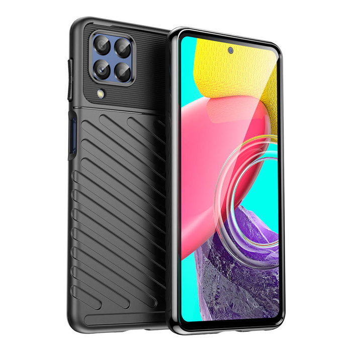 Ohebný pancéřový kryt Thunder Case pro Samsung Galaxy M53 5G černý
