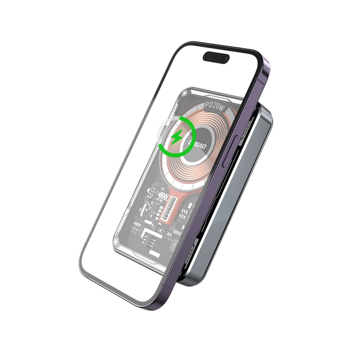 Dudao TGK1 Powerbank mit MagSafe kabellosem Ladegerät 20W 10000mAh schwarz (TGK1-black)