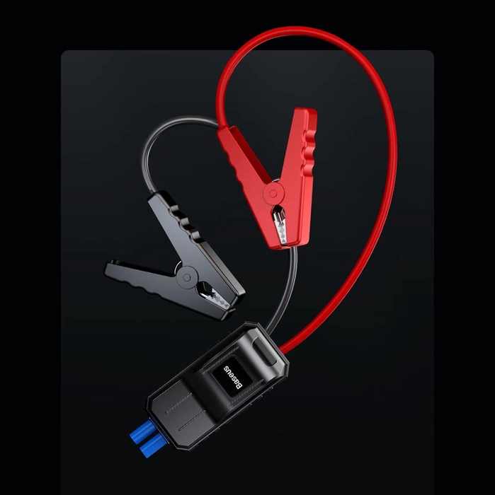 [RETURNED ITEM] Baseus Power Bank Power Starter Jump Starter 10000mAh 12V (1000A / 500A) power bank + crocodile clips black (CGNL020101)