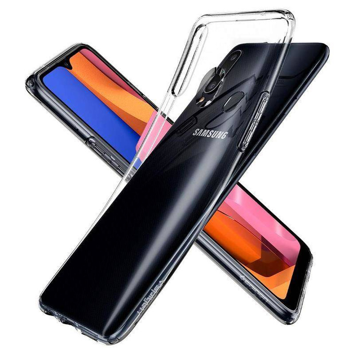 Pouzdro SPIGEN Tekuté krystaly Galaxy A20s Crystal Clear