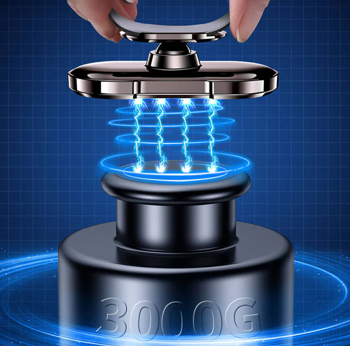 Porta telefono da auto magnetico Joyroom grigio (JR-ZS314)