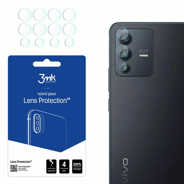 3mk Lens Protect Vivo V23 5G Protection for camera lens 4pcs