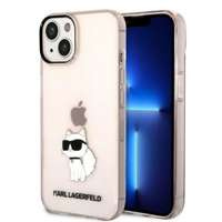 Hülle Karl Lagerfeld iPhone 14 Plus 6,7" rosa/rosa hartcase Ikonik Choupette