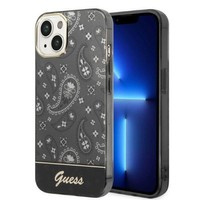 Guess GUHCP14MHGBNHK iPhone 14 Plus 6,7" schwarz/schwarz hartcase Bandana Paisley
