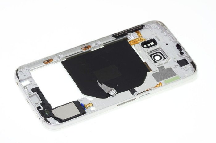 Rám puzdra SAMSUNG Galaxy S6 White Pearl Grade B