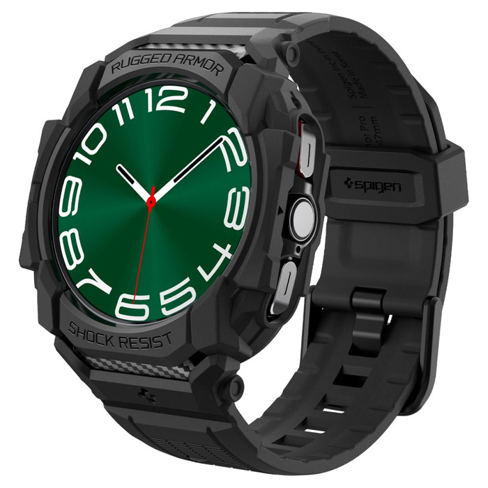 Spigen Rugged Armor Galaxy Watch MATTE "PRO" SAMSUNG ULTRA (47 MM) SCHWARZ