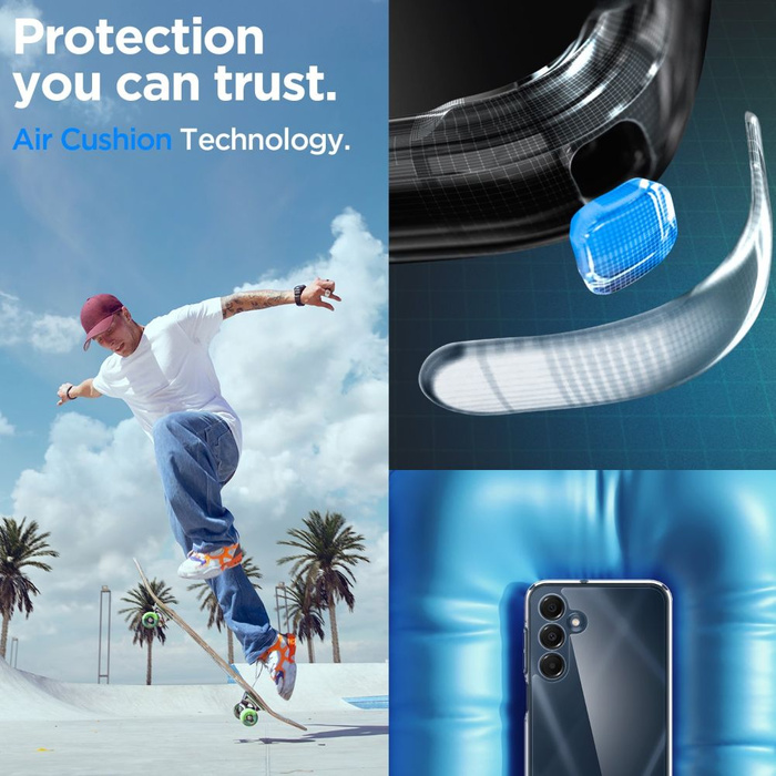 Case Spigen Ultra Hybrid GALAXY A16 4G / 5G CRYSTAL CLEAR