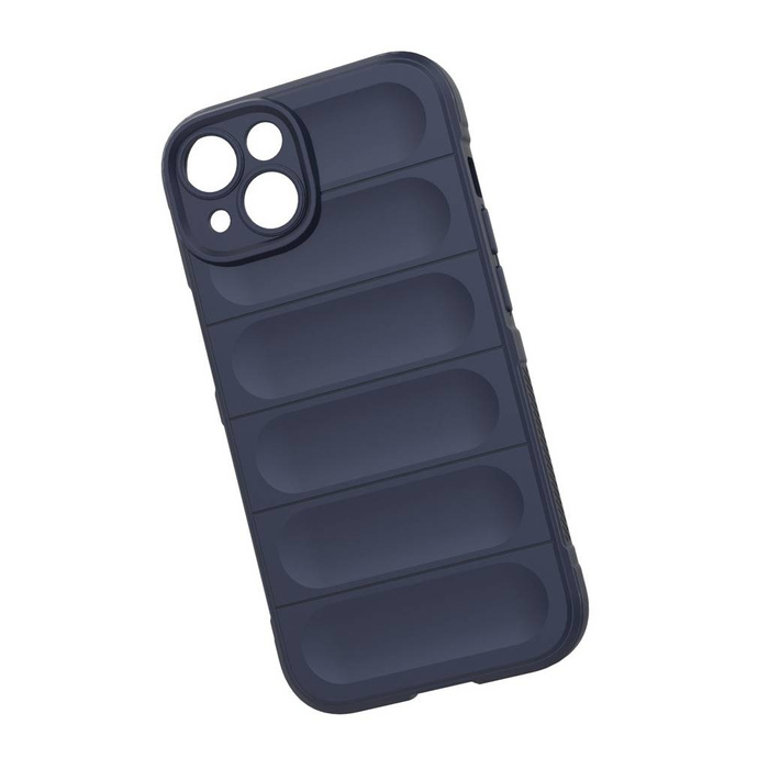 Funda Magic Shield Case para iPhone 14 funda blindada flexible azul claro