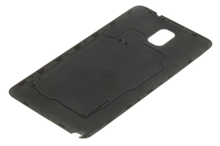 SAMSUNG Galaxy Note 3 Battery Door Genuine Black Imitation Leather Grade B