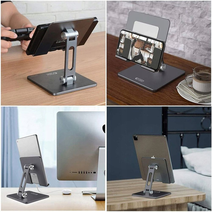 TECH-PROTECT Z11 SOPORTE UNIVERSAL TABLET GRIS