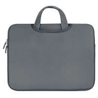 Custodia universale per laptop borsa 15,6'' organizer per computer tablet grigio