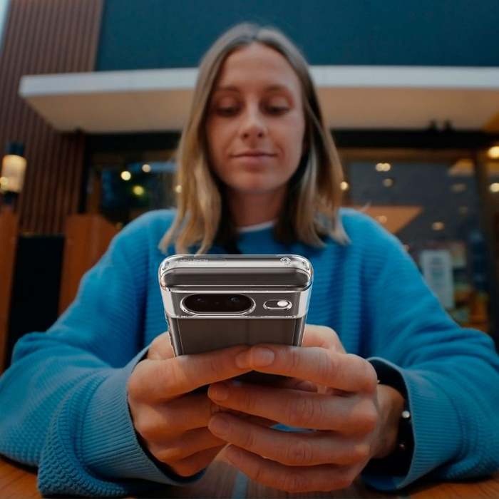 Hülle Spigen Ultra Hybrid Google Pixel 8 Kristall Clear Case