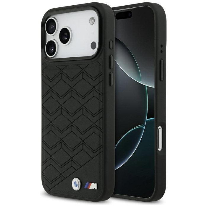 Etui BMW M Shape Logo MagSafe do iPhone  17 Pro Max czarny