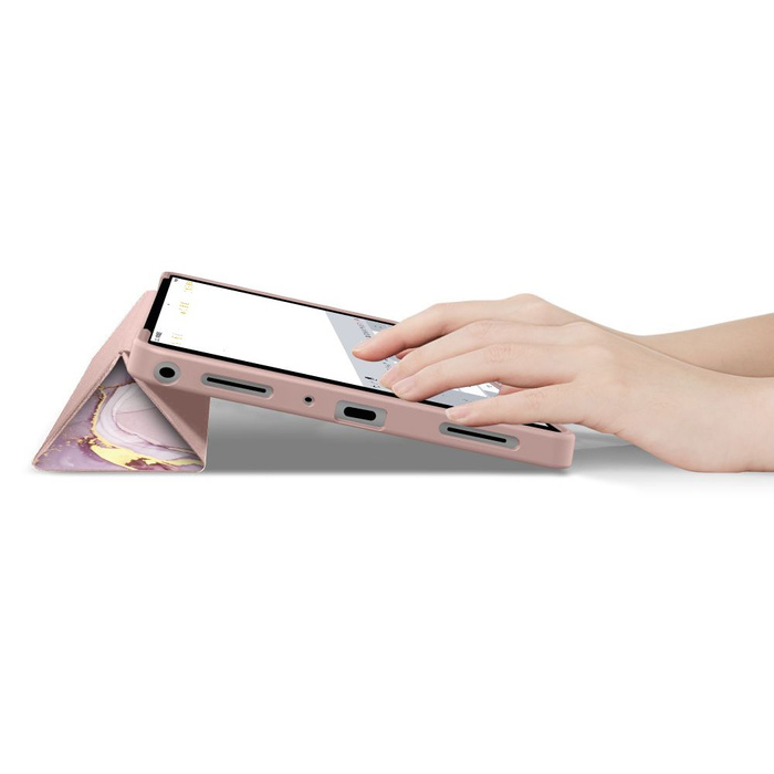 TECH-PROTECT SMARTCASE GALAXY TAB A9+ / A11+ PLUS 11.0 X210 / X215 / X216 / X230 / X235 / X236 MARBLE