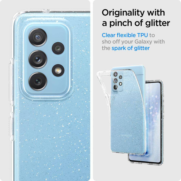 Pouzdro SPIGEN Galaxy A72 Liquid Crystal Glitter Crystal Case