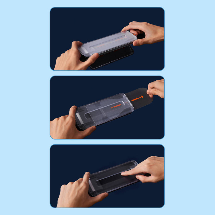 Baseus Pantalla completa de vidrio templado para iPhone 14 Pro con cubierta de altavoz de 0,4 mm + kit de montaje