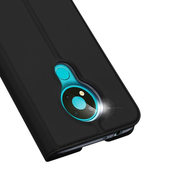 Dux Ducis Custodia per fondina Skin Pro Flip Nokia 3.4 nera