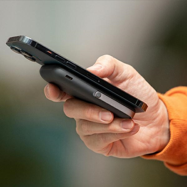 Uniq Powerbank Hoveo 5000mAh USB-C 20W PD Fast charge Wireless Magnetic grey/charcoal gray