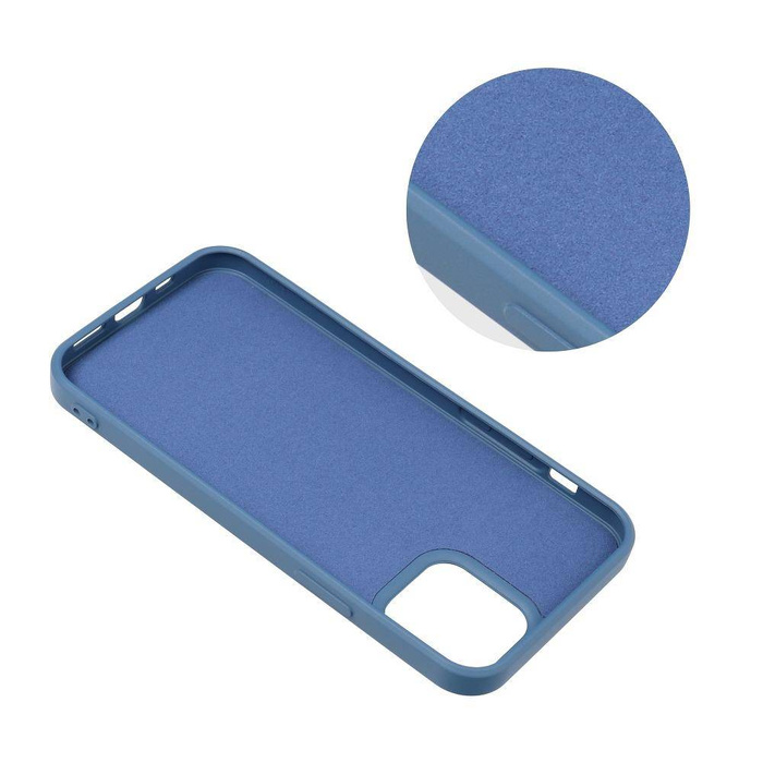 Hülle Forcell SILICONE LITE Gehäuse für iPhone 11 ( 6.1" ) blau CASE