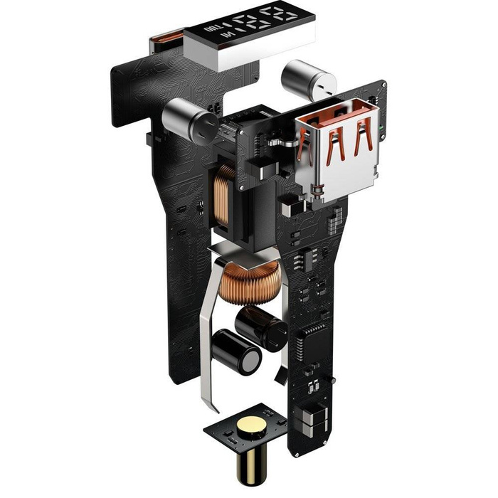 Baseus Superme rychlé USB / USB Typ C 100W PPS Rychlé nabíjení Napájení + USB kabel Typ C 100W (20V / 5A) 1m černý (TZCCZX-01)