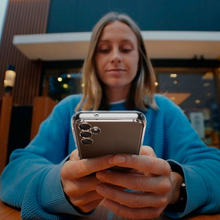 Obal Spigen Ultra Hybrid Galaxy A14 5G Crystal Clear Case