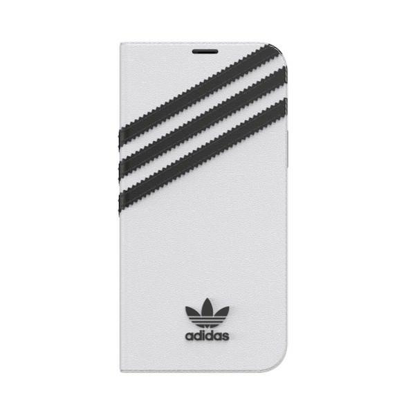 Coque ADIDAS ORIGINALS Apple iPhone 12 12 Pro Booklet Case TPU White Black Case