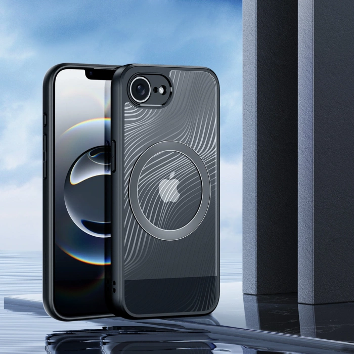 Dux Ducis Aimo Mag Case with MagSafe for iPhone 16e - Black