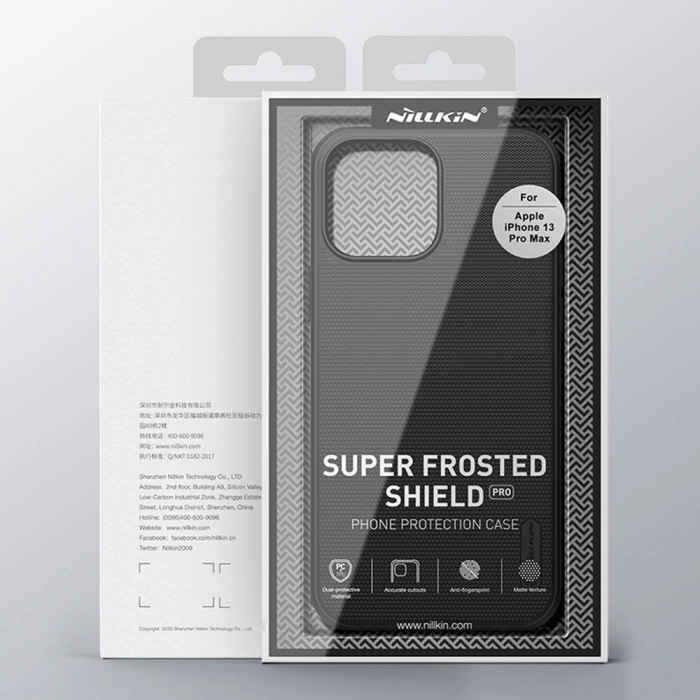 Case Nillkin Super Frosted Shield Pro for Appple iPhone 13 Pro Max (black)