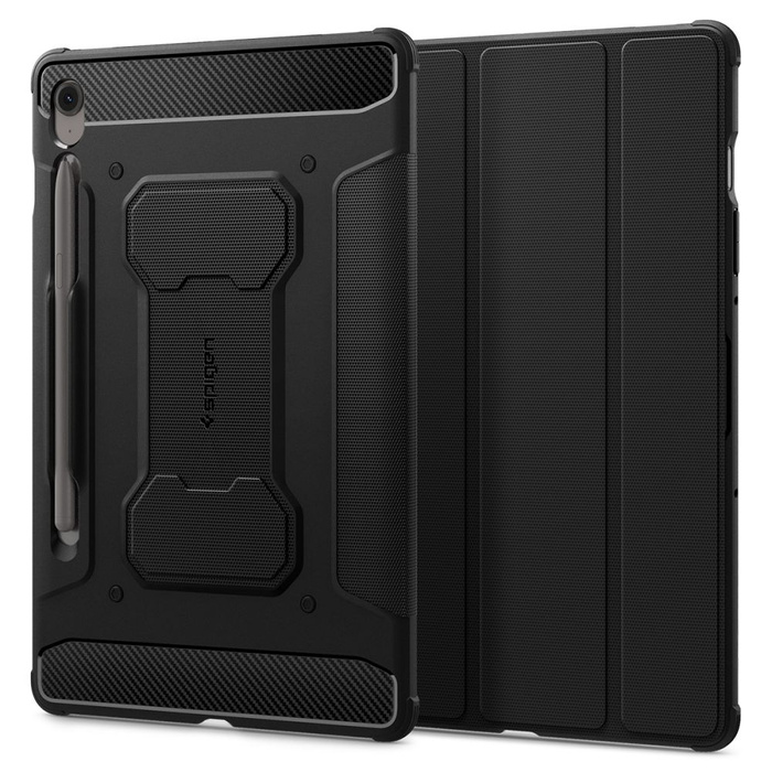 SPIGEN RUGGED ARMOR "PRO" GALAXY TAB S9 11.0 / S10 FE 10.9 X710 / X716B / X520 / X526 NEGRO