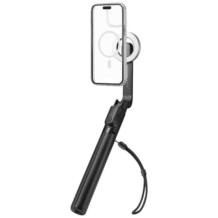 Spigen MagSafe S580W BLUETOOTH SELFIE STICK LUNGO TREPPIEDE NERO